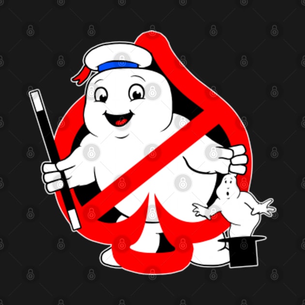 Ghostbusters Magic Mini Puft - Spade Design by TheMagicGhostbuster