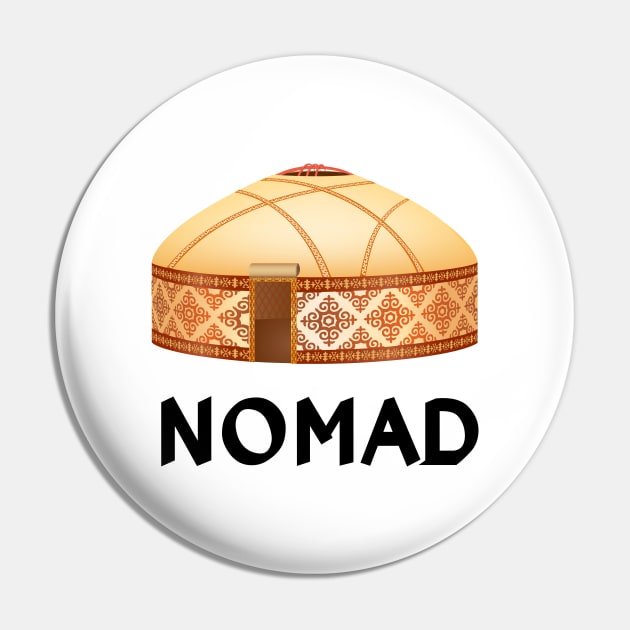 Nomad yurt Pin by designbek