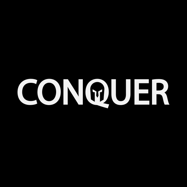 Conquer creative typography by CRE4T1V1TY