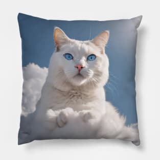 Meow in the Sky Pillow