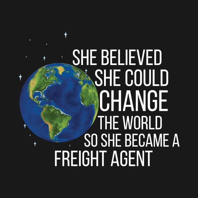 She Believed She Could Change The World So She Became A Freight Agent by Saimarts