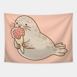 Seal and Ice Cream Tapestry