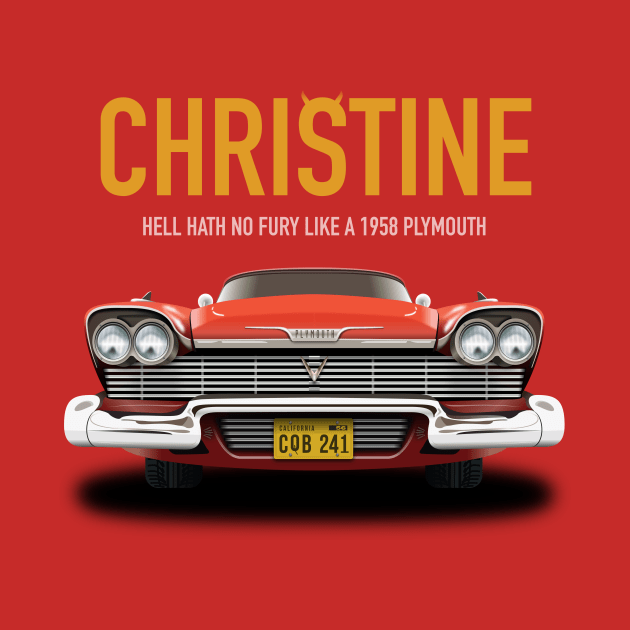 Christine - Alternative Movie Poster by MoviePosterBoy