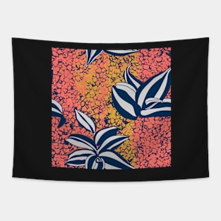 Tradescantia zebrina / Inch plant in coral Tapestry