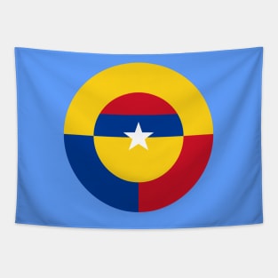 Colombia Air Force Roundel Tapestry