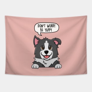 Don't worry be yappy Tapestry