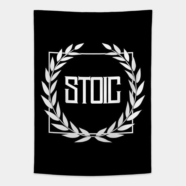 The Stoic Emblem -V.1 Tapestry by Rules of the mind