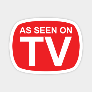 As Seen On TV Logo Magnet