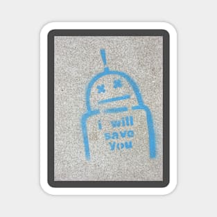 I will save you robot Magnet