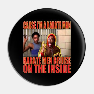 Karate Man Pin