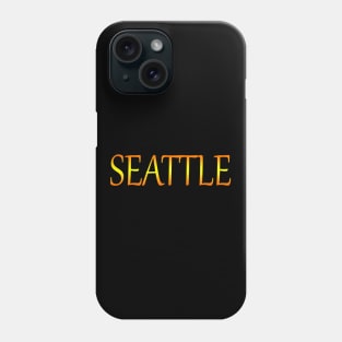 seattle city Phone Case