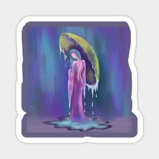 rain mood umbrella Magnet