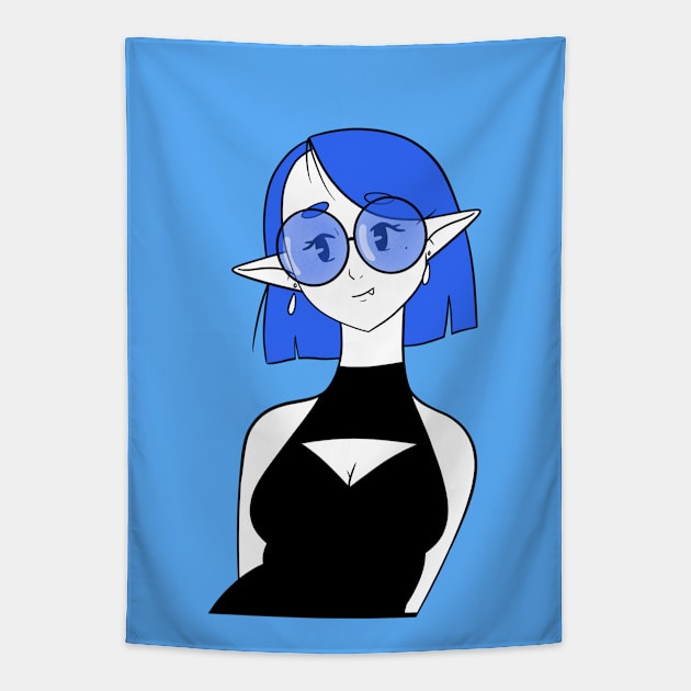 Glasses Tapestry by DonCorgi