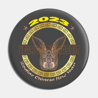 2023 Year of the Rabbit Pin