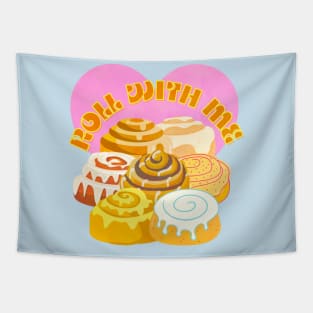 Cinnamon roll Tapestry