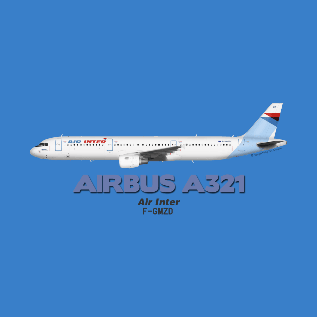 Airbus A321 - Air Inter by TheArtofFlying