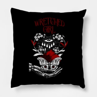 Wretched Girl Pillow