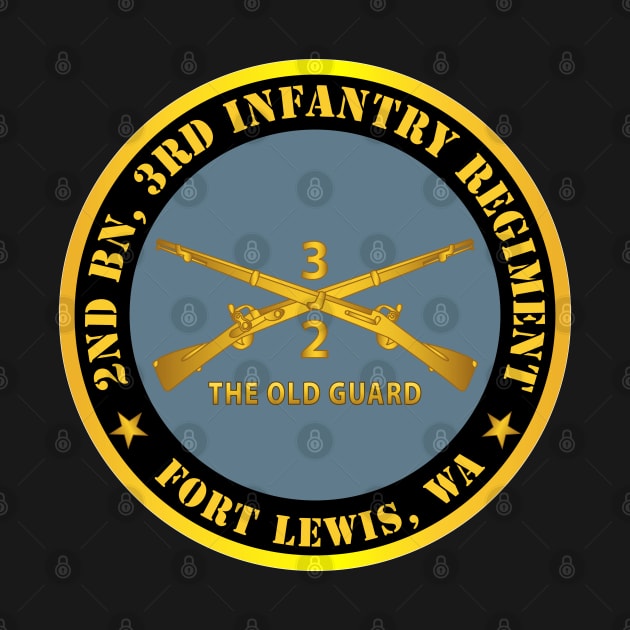 2nd Bn 3rd Infantry Regiment - Ft Lewis, WA - The Old Guard w Inf Branch by twix123844