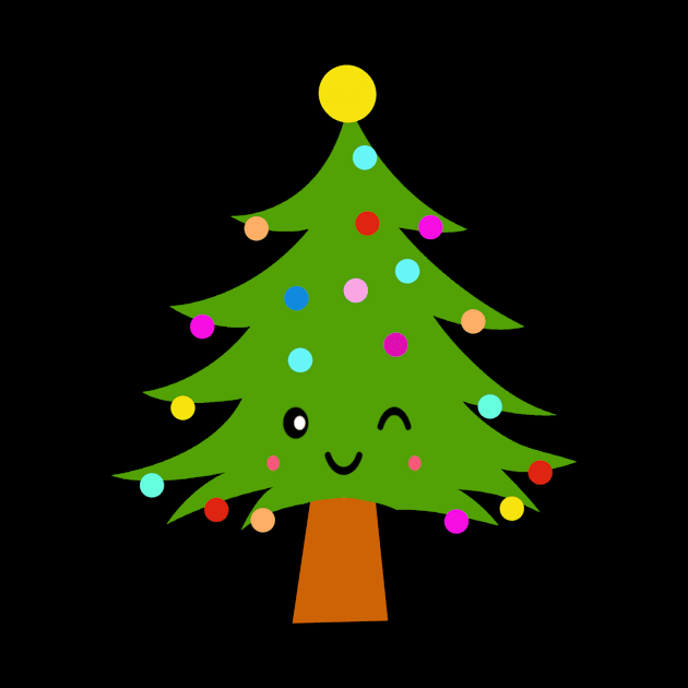 Kawaii Christmas Tree by StacysCellar