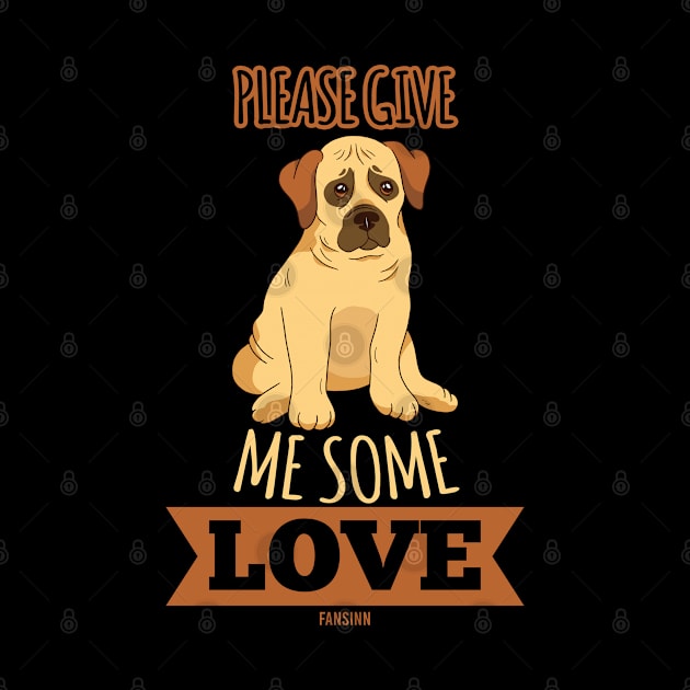 Please give me love sad dog by fansinn