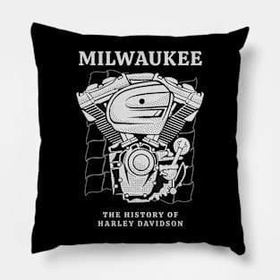 milwaukee american engine Pillow