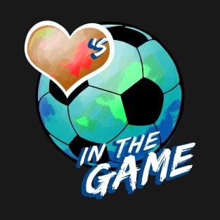 Soccer - Hearts In The Game - Multi T-Shirt