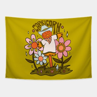 Capricorn Scarecrow Tapestry