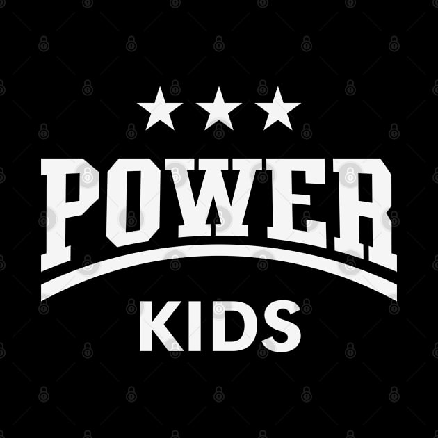 Power Kids (Children / Kiddies / Siblings / White) by MrFaulbaum