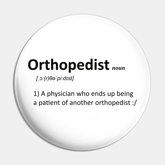 orthopedist Pin by wisecolor