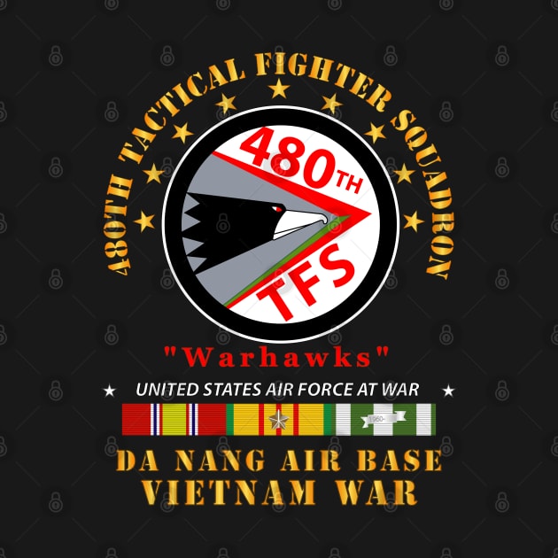 USAF - 480th Tactical Fighter Squadron - Warhawks - Da Nang w VN SVC X 300 by twix123844