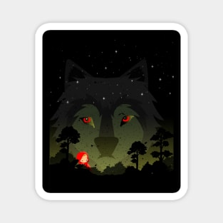 little red riding hood Magnet