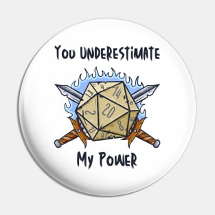 You Underestimate My Power - meme crossover Pin