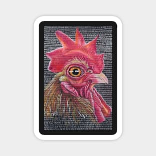 Rooster Reginald Magnet