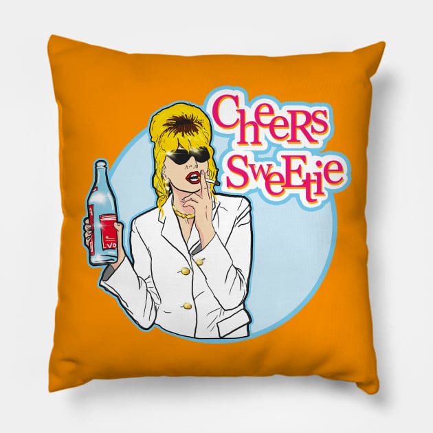 Cheers Sweetie Pillow by BiteYourGranny