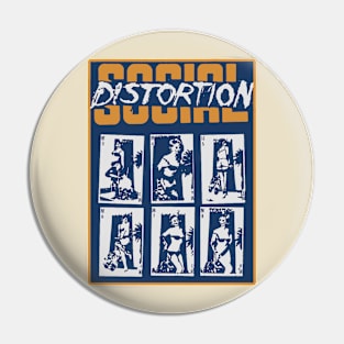 The woman social distortion Pin