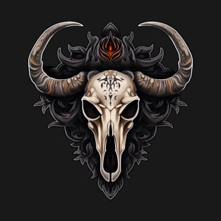 Western Cow skull 4 T-Shirt