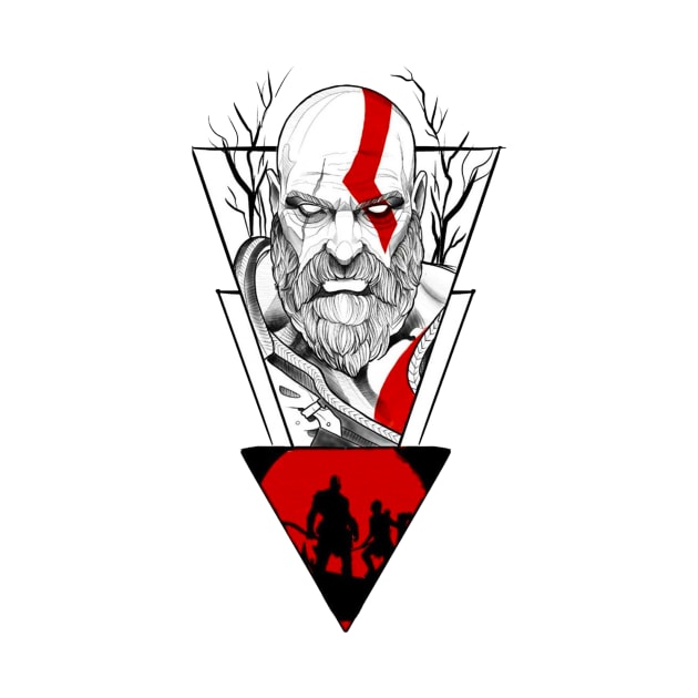 kratos by boxermaniac