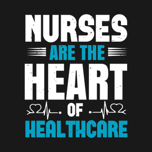 Corona Nurses - Heart Of Health Care T-Shirt