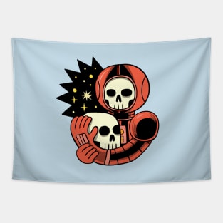 Astro-Skull Tapestry