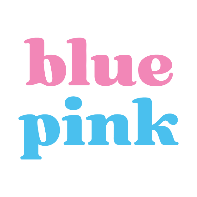 Blue Pink Gender Color Game Against Discrimination by Inogitna Designs