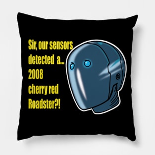 CHERRY RED ROADSTER Pillow