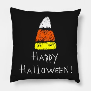 Candy Corn. Happy Halloween! Pillow