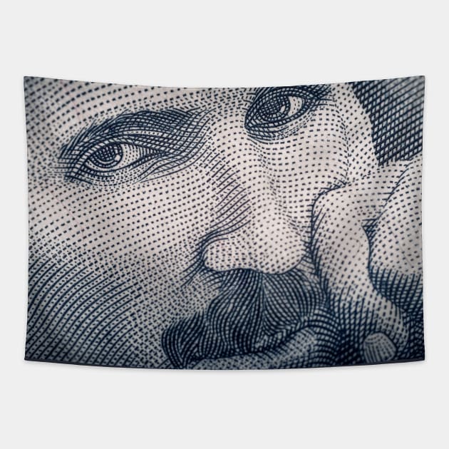 Nikola Tesla Tapestry by NewWorldIsHere