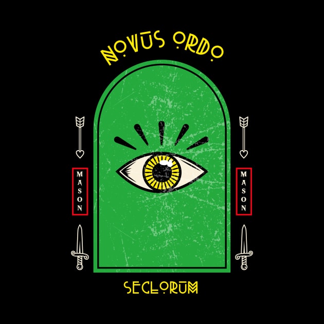 Novus Ordo Seclorum by Vintage Oldschool Apparel 