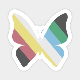 Disability Pride Butterfly Magnet