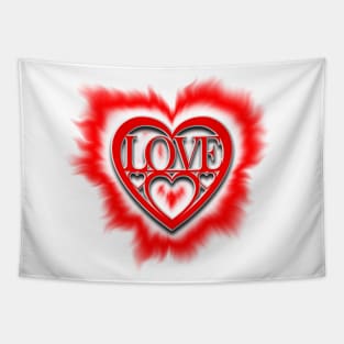 Loving heart Tapestry