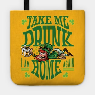 St Patrick's Day - Drunk Leprechaun Tote