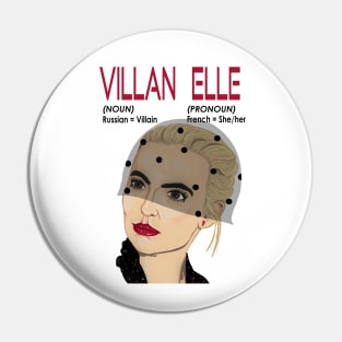 Villanelle, Killing Eve, She Villain Pin