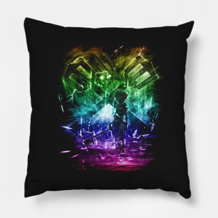 key storm -rainbow version Pillow