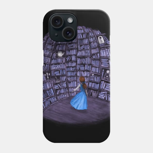 So Many Books Phone Case by CrumblinCookie